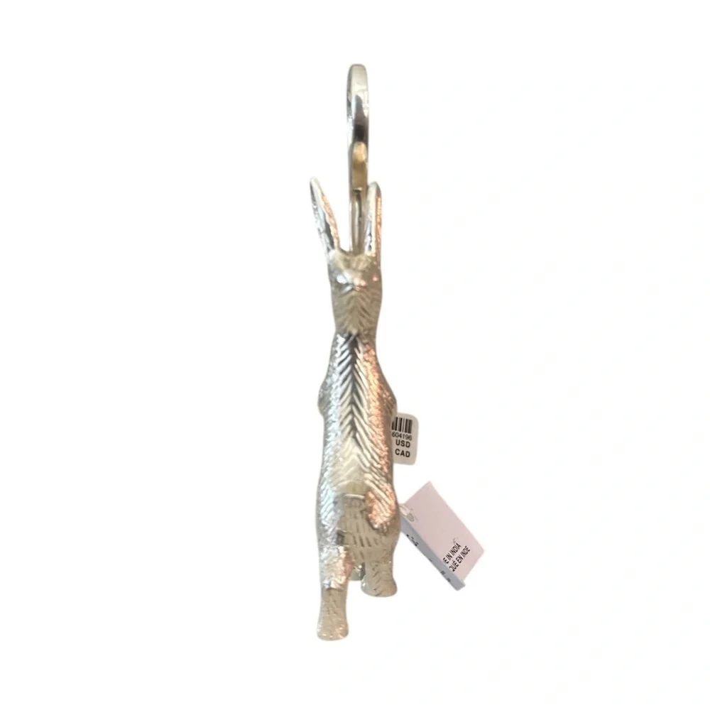 Anthropologie Bunny Bottle Opener Silver Key Whimsical Easter Sprint Gifts New